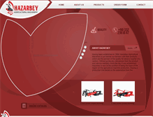 Tablet Screenshot of hazarbey.com